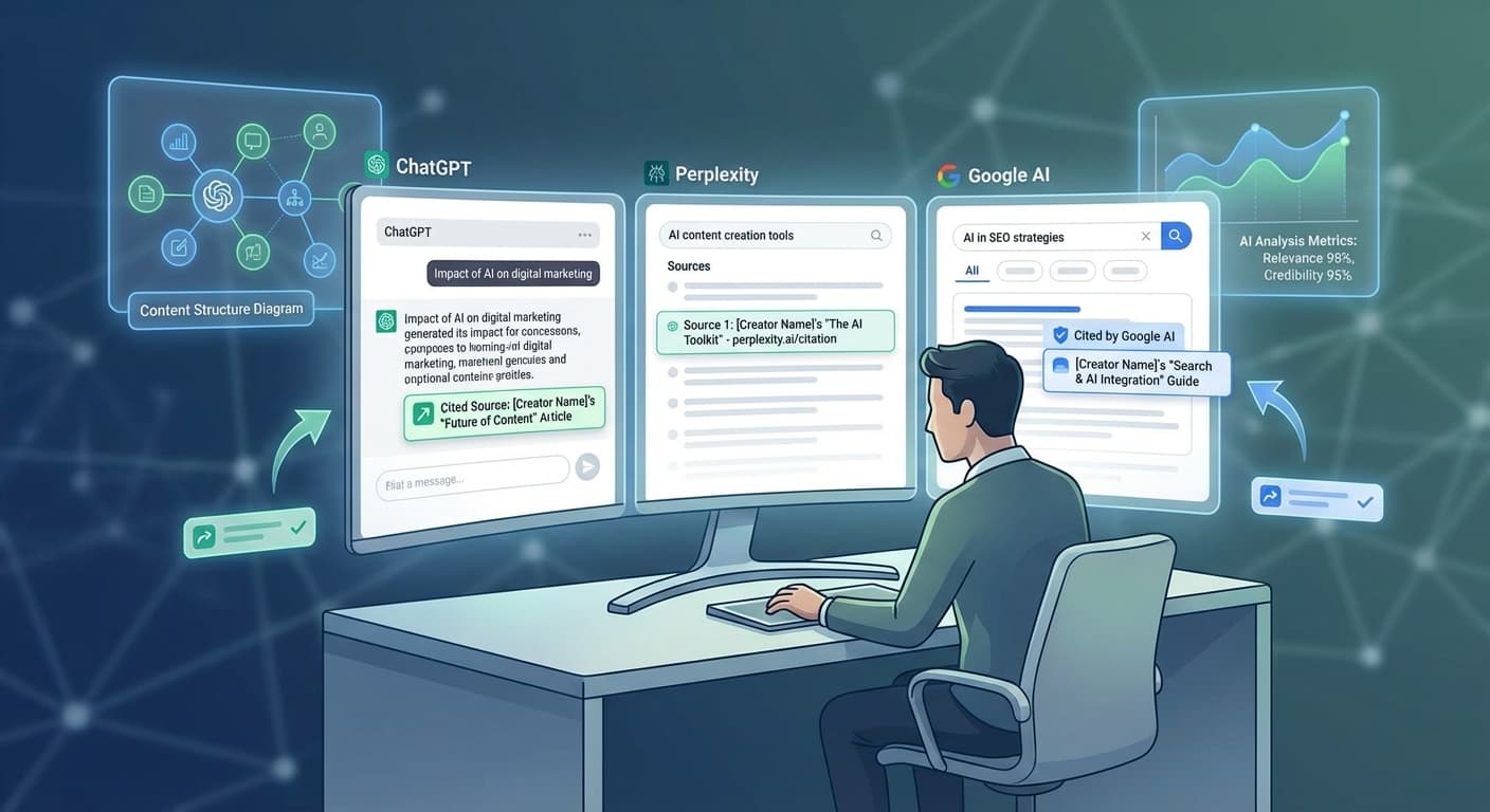 How to Optimize Content for AI Search Answers: ChatGPT, Perplexity & Google AI Overviews