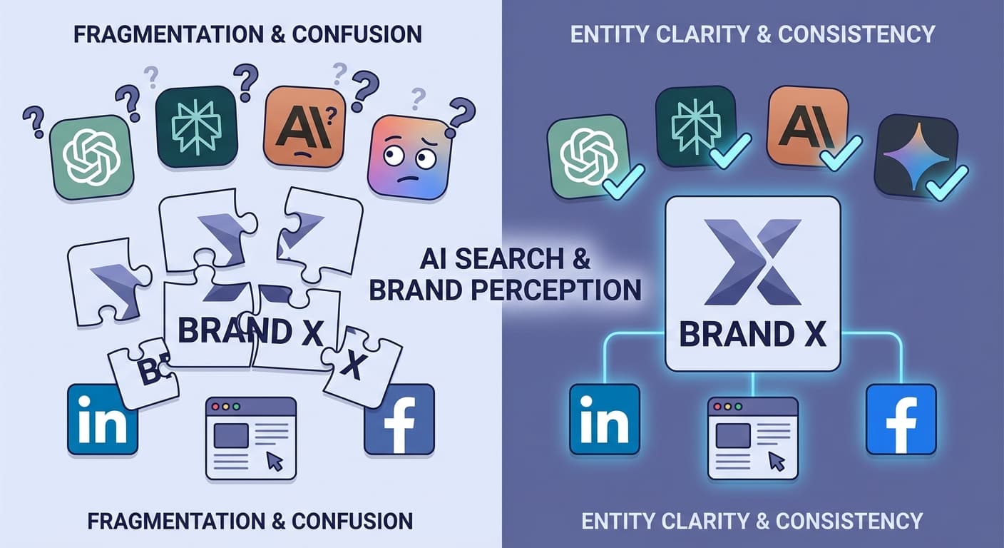 How to Build Entity Clarity at Scale When Inconsistent Brand Messaging Across Platforms Is Killing Your AI Search Visibility