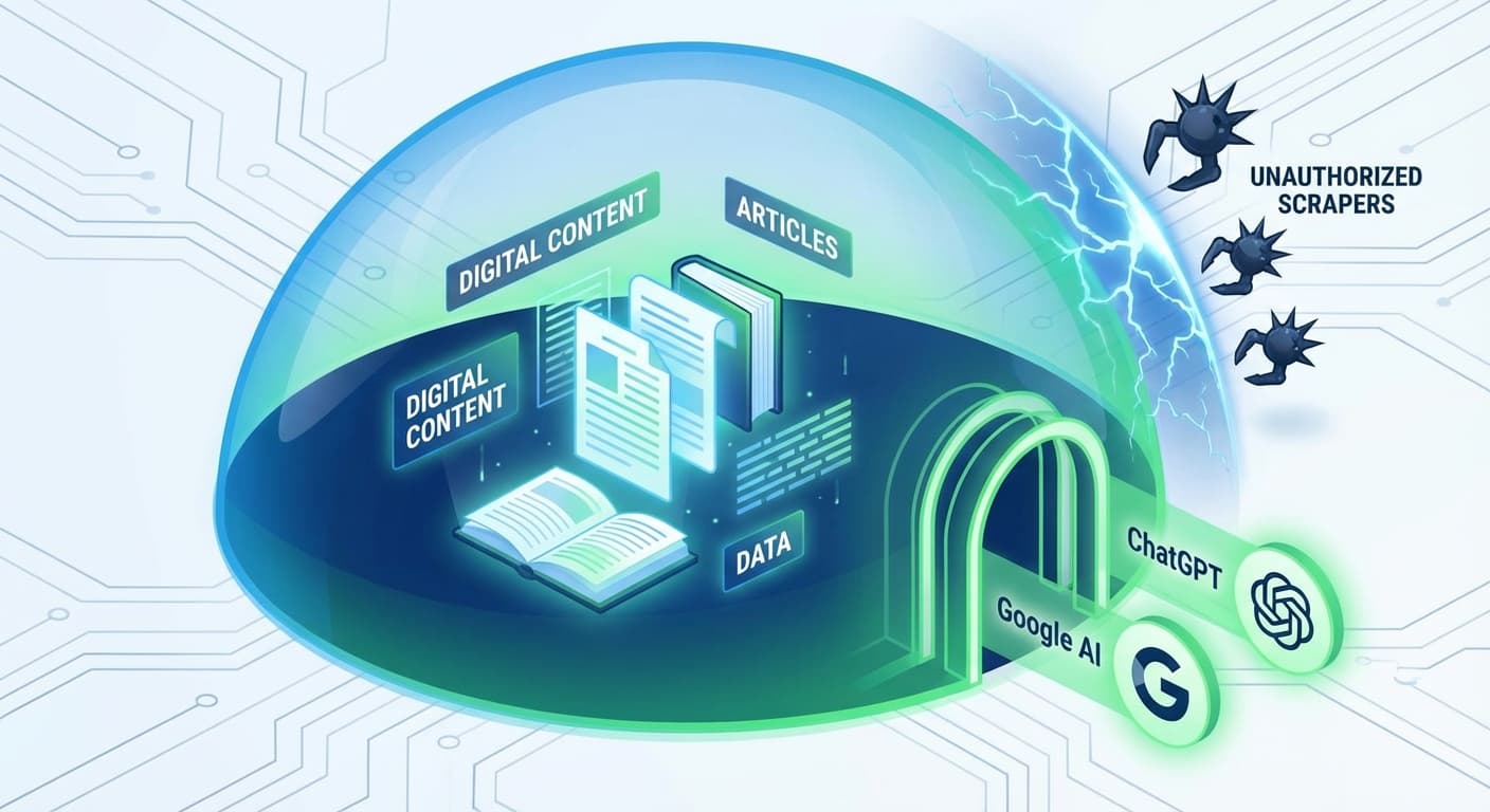 How to Protect Your Content from AI Scraping While Still Maintaining Visibility in ChatGPT and Google AI Overviews