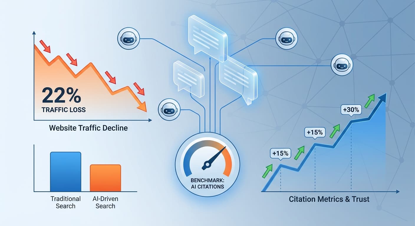How to Benchmark Your Brand's AI Citation Performance Against Industry Standards When Zero-Click Answers Are Costing You 22% of E-Commerce Traffic