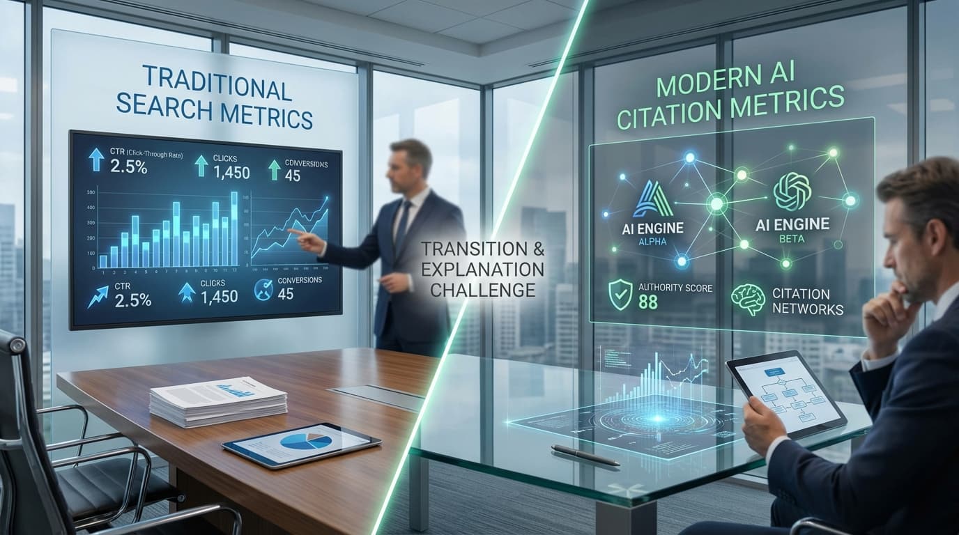 How to Measure AI Citation ROI When Your Executive Team Still Demands Click-Through Rates and Conversion Metrics Built for Traditional Search