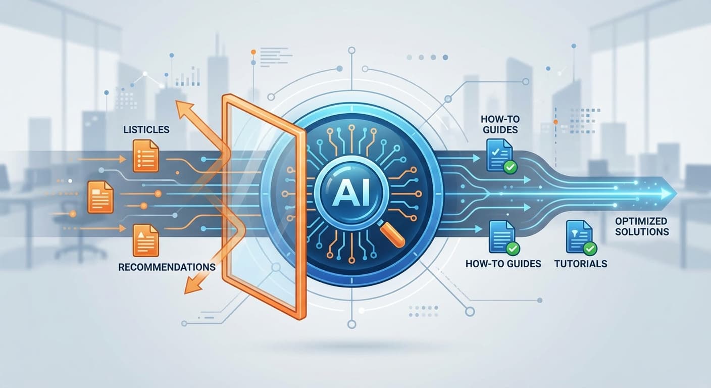 How to Beat AI Search Listicle Blindness: Why Your Best-Converting Content Gets Filtered Out