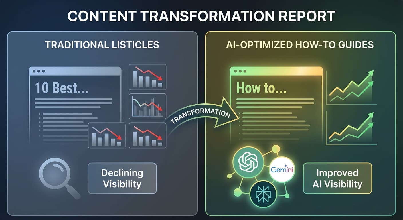 Why Listicles Are Dead in AI Search: How to Pivot Your Content Strategy for 2026