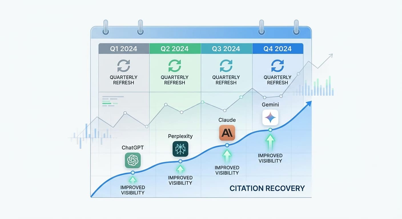 How to Combat AI Search Citation Decay: The New Quarterly Content Refresh Strategy for 2026