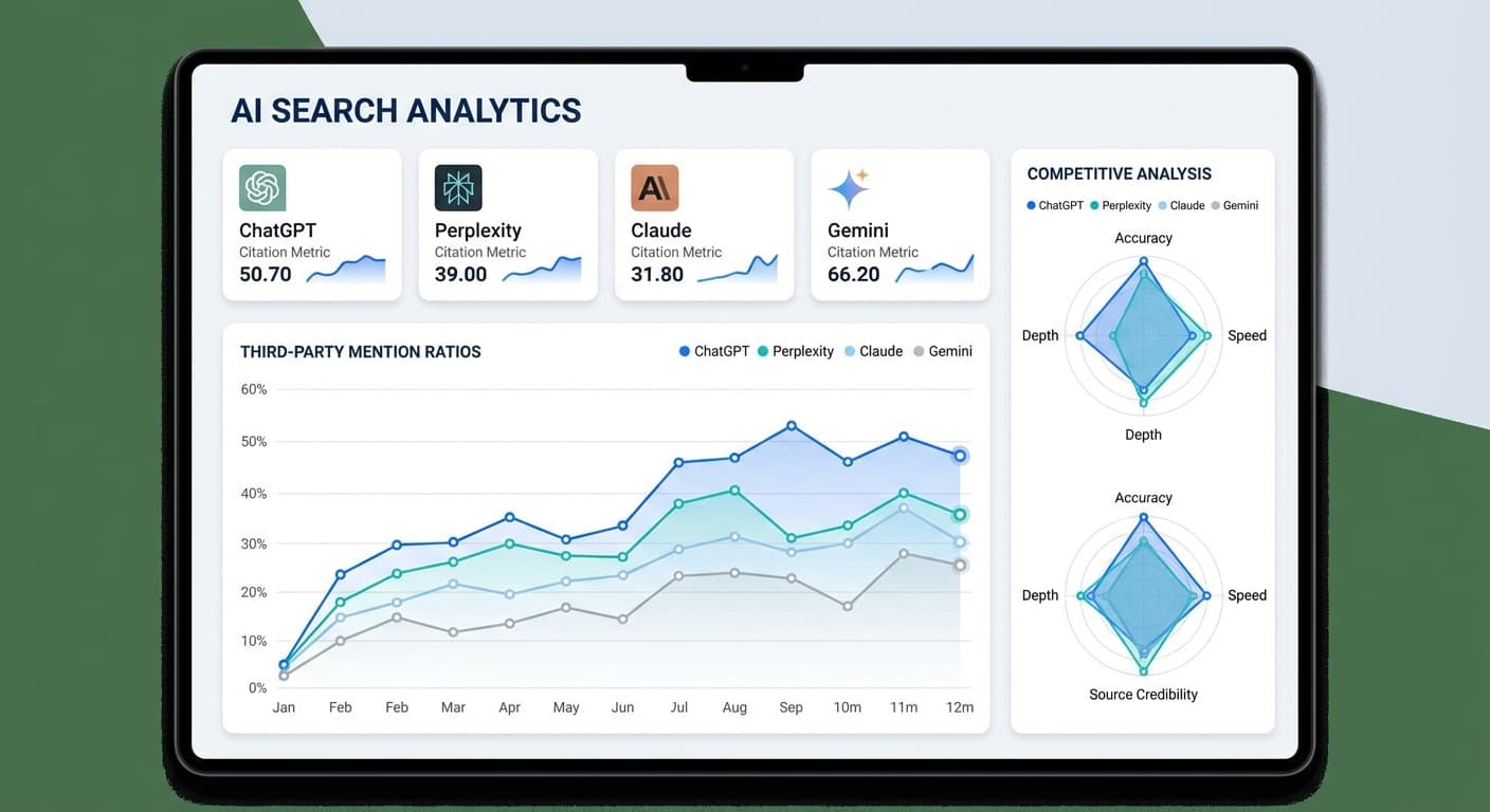 How to Build an AI Share of Voice Dashboard When Traditional Ranking Reports Miss 6.5x More Brand Mentions Happening Through Third-Party Citations Than Your Own Domain