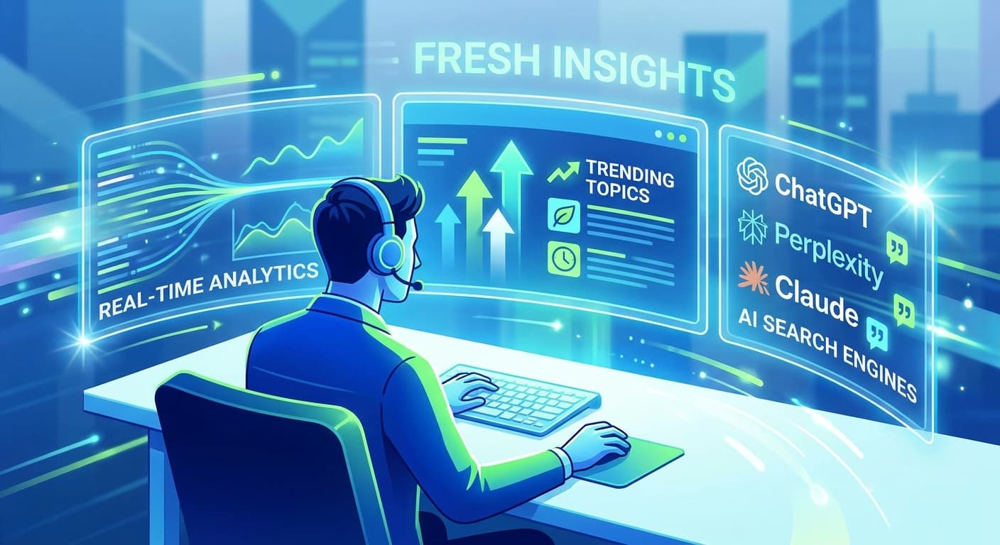 How to Build a Content Freshness Velocity Strategy When AI Search Engines Prioritize Real-Time Data Over Domain Authority