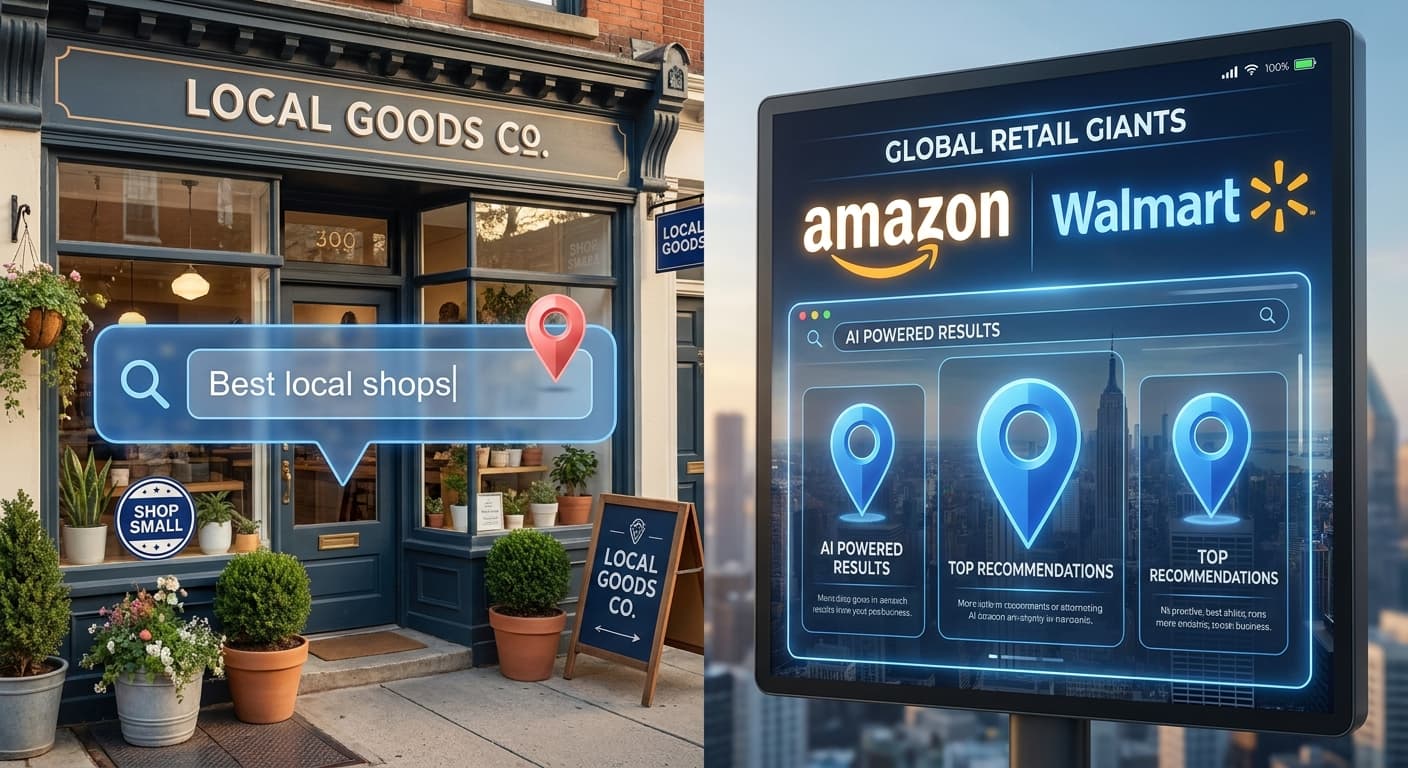 How to Build a Geographic Targeting Strategy When AI Search Engines Start Defaulting to Amazon and Walmart for Local Product Searches Instead of Independent Retailers