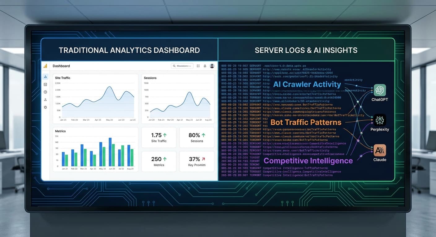 How to Build a Server Log Intelligence Strategy When AI Crawlers Reveal Which Queries Competitors Are Winning But Your Analytics Dashboard Completely Misses