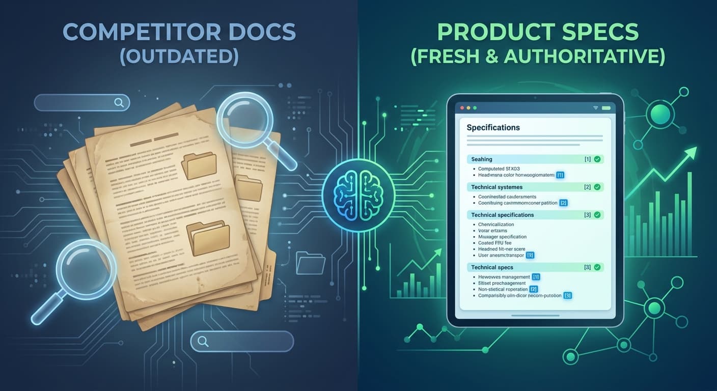 How to Build a Source Control Strategy When AI Search Engines Cite Outdated Product Pages and Competitor Documentation 73% More Often Than Your Current Product Specs