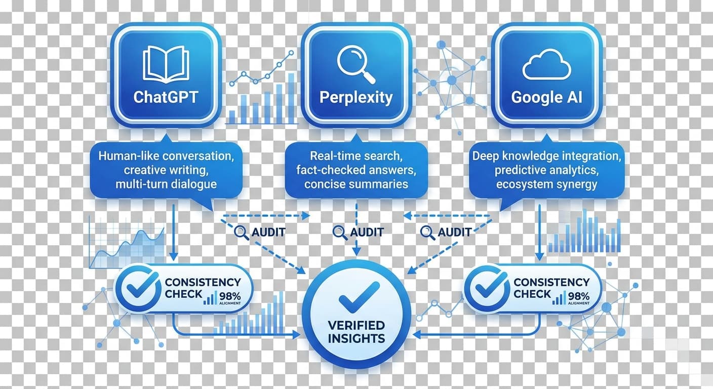 How to Build an AI Answer Consistency Audit Strategy When ChatGPT, Perplexity, and Google AI Overviews Return Conflicting Brand Claims