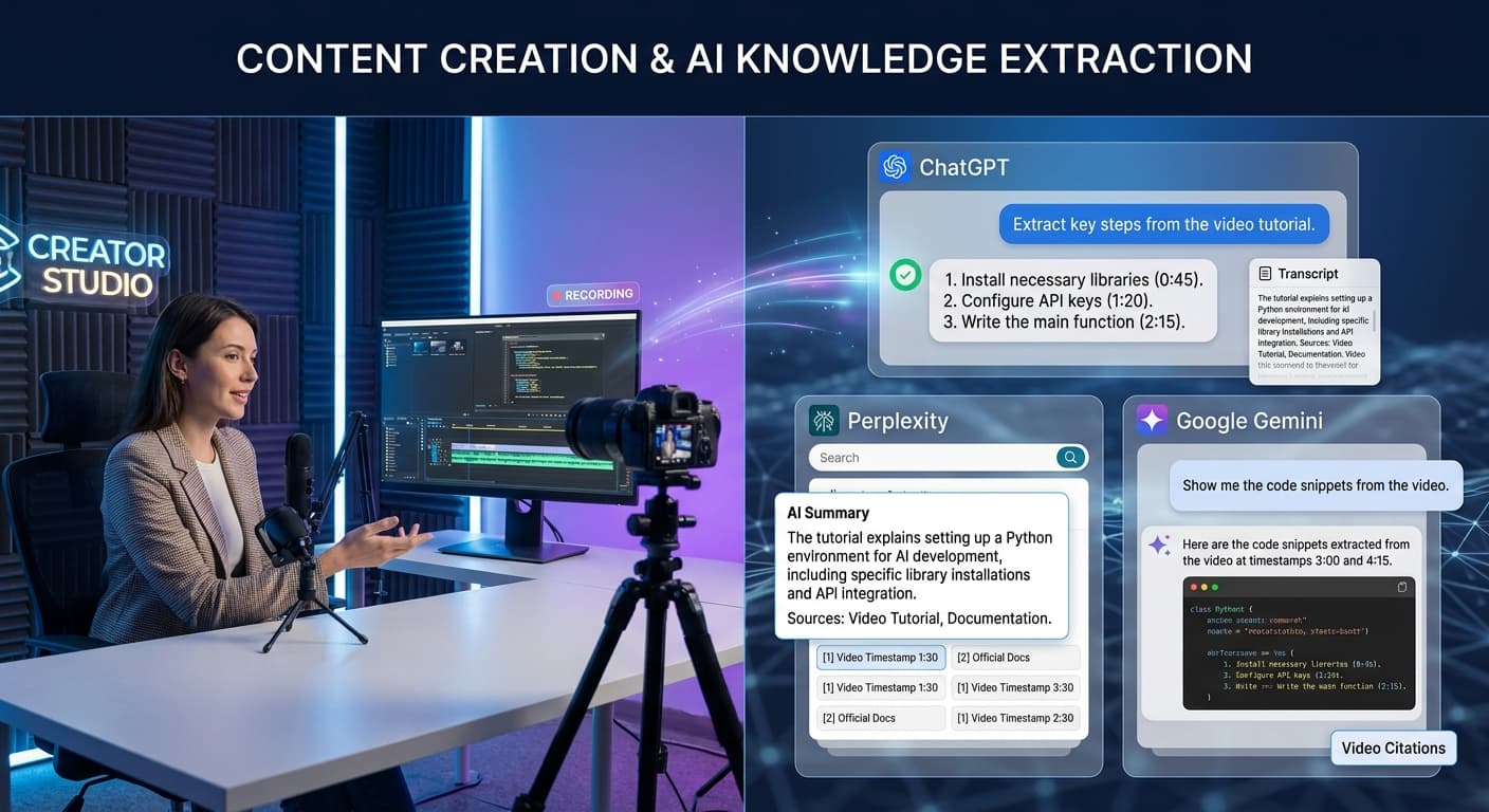 How to Build a Video Content AI Search Extraction Strategy When YouTube AI Summaries and Visual Search Engines Parse 63% of Tutorial Content Without Sending Traffic to Your Website