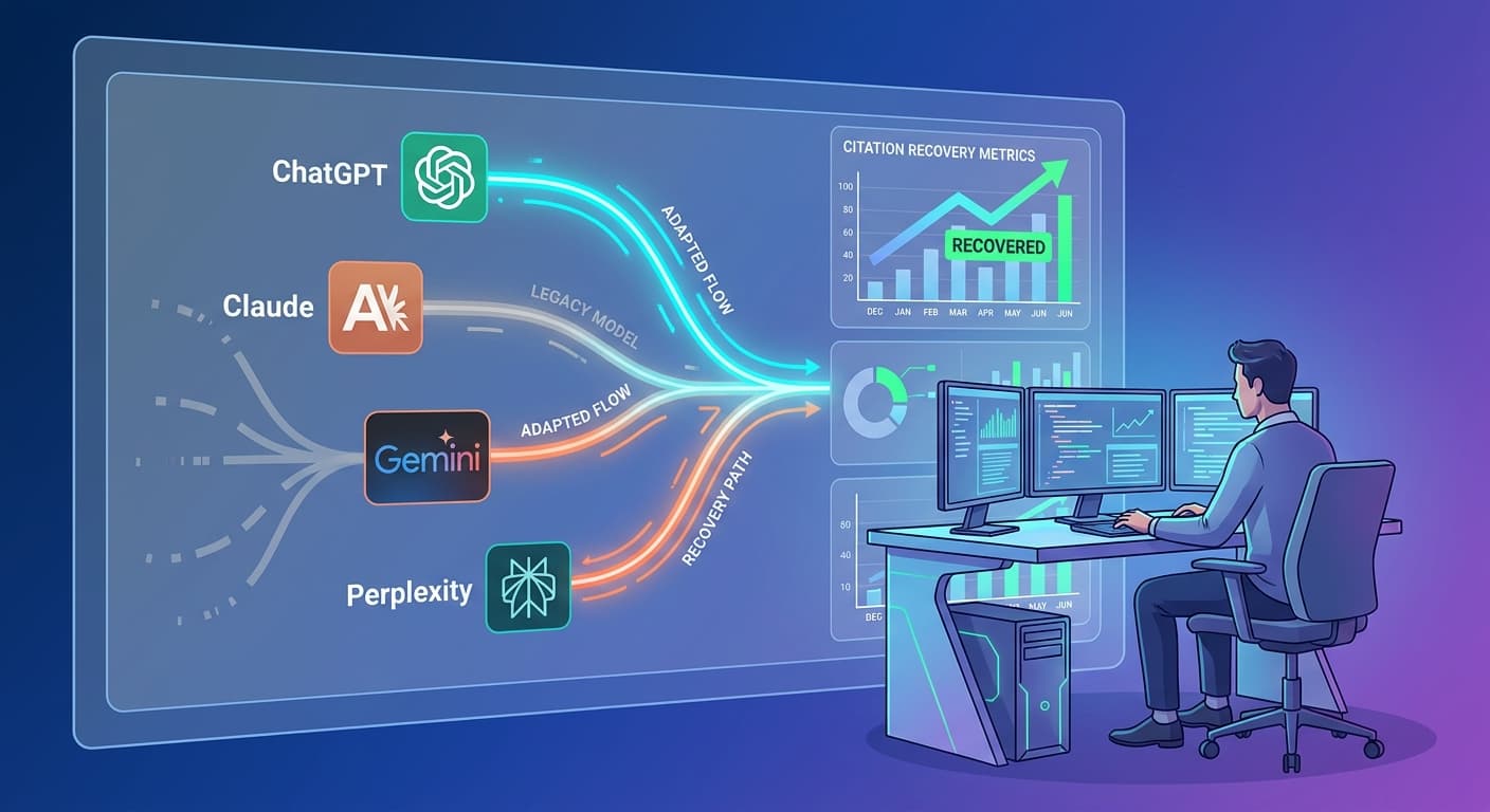 How to Build an AI Search Deprecation Recovery Strategy When Legacy AI Models That Drove 40% of Your Citations Are Retired